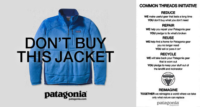 Patagonia don't buy this jacket